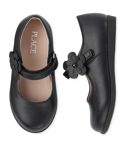 School Shoes for Girl Flower